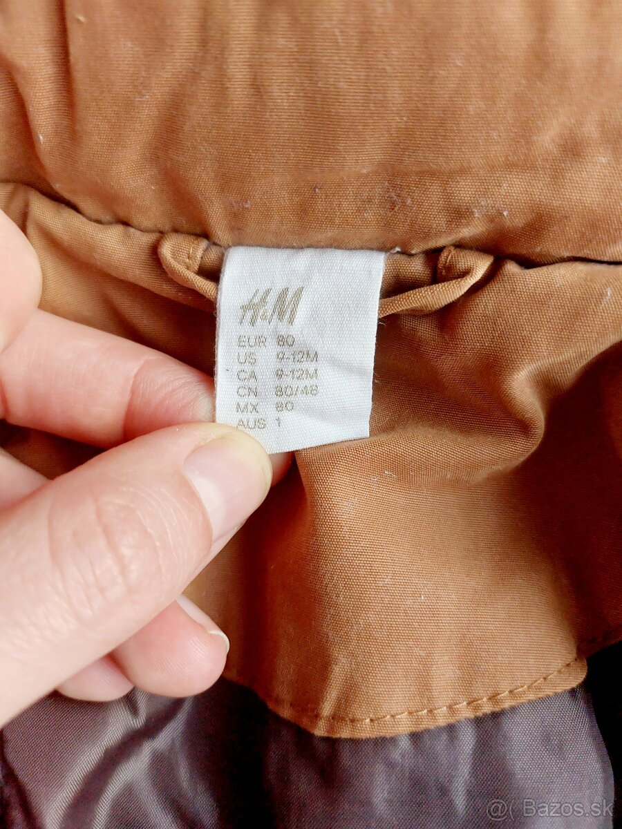 Predám prechodnú bundu H&M č. 80 - 6