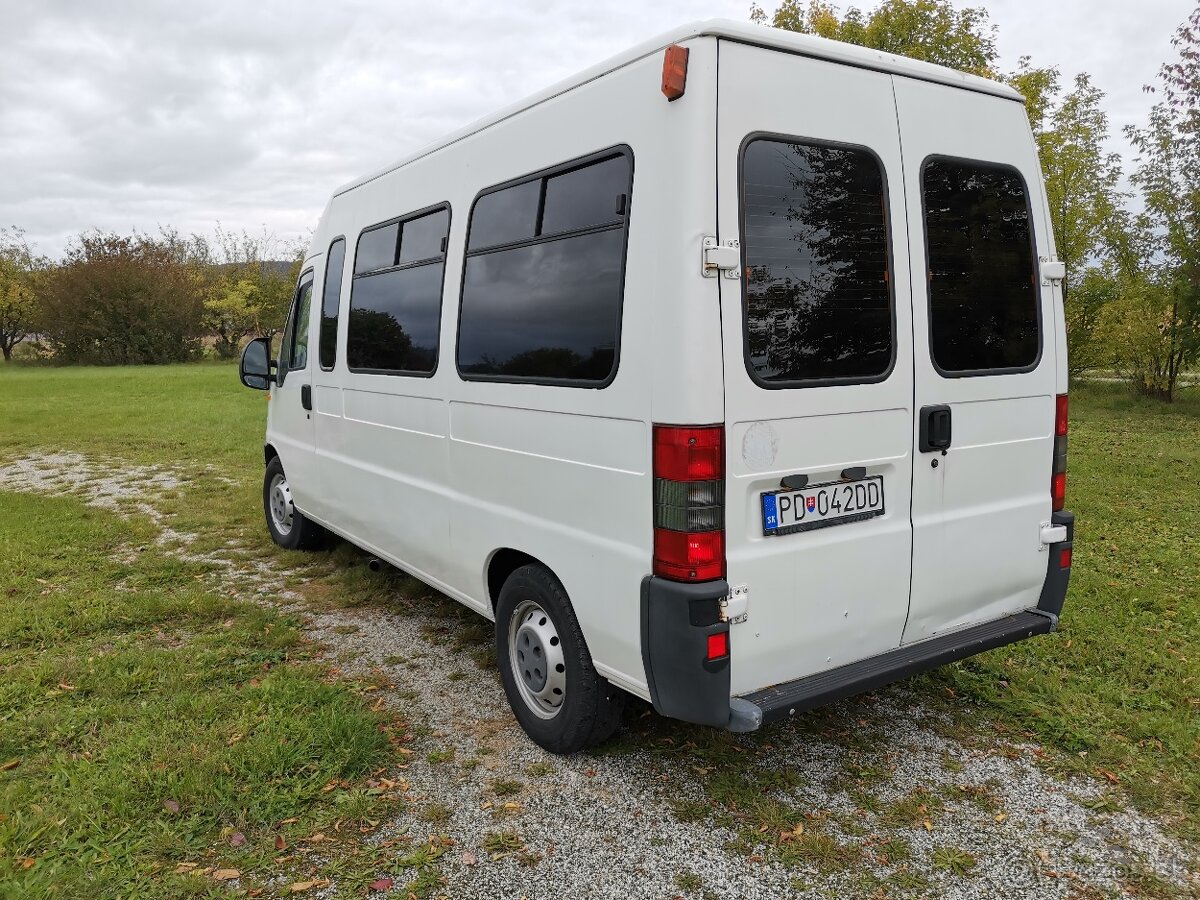 Predam Dodavku BUS Fiat DUCATO 2,8 iDTD,90Kw,r.v1998,9miest - 6