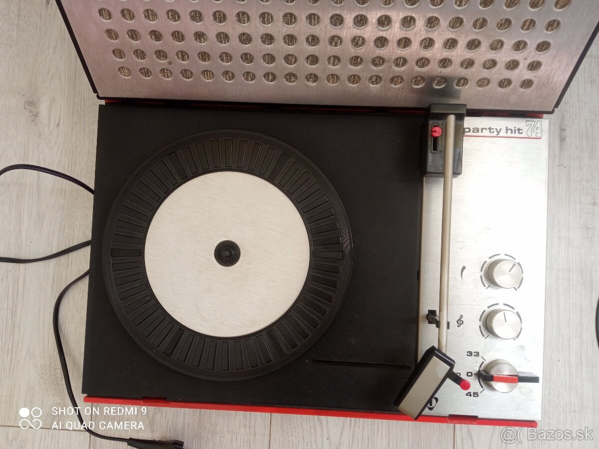 gramofón Unitra Fonica Party Hit 74 - 6