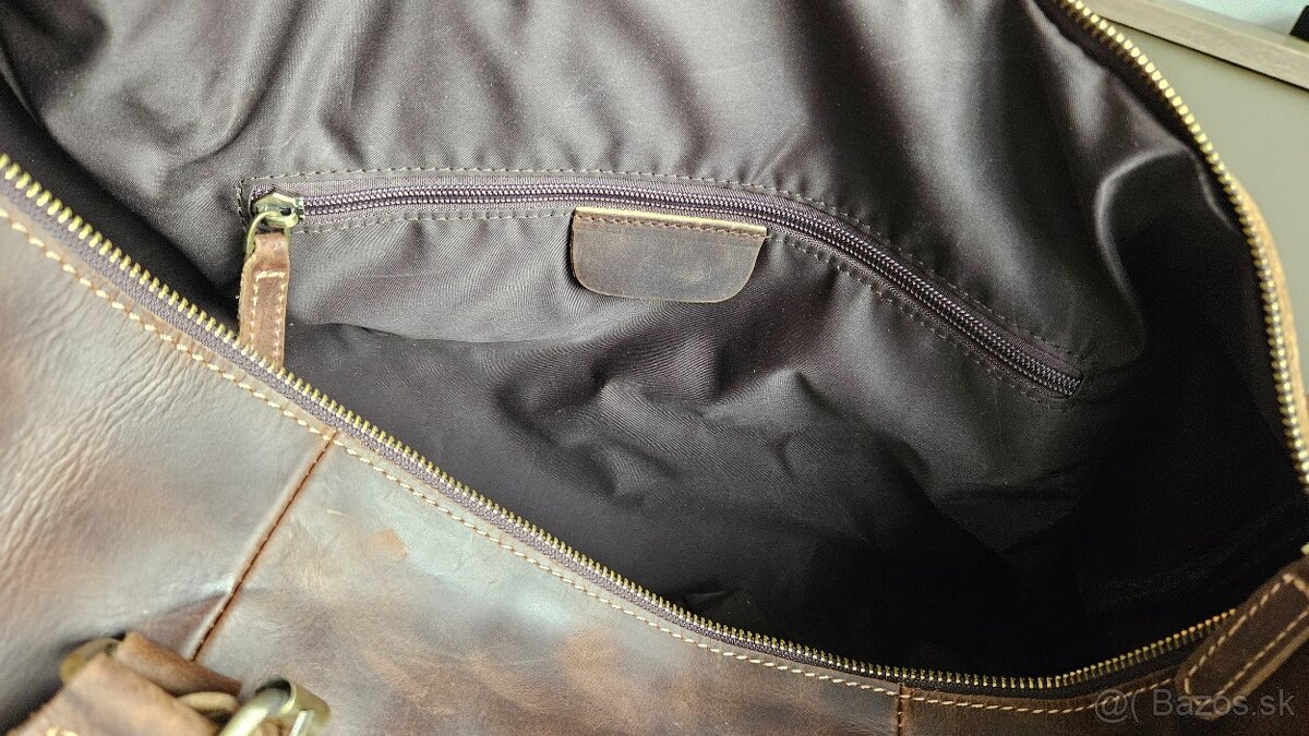 Panska kozena cestovna taska - 6