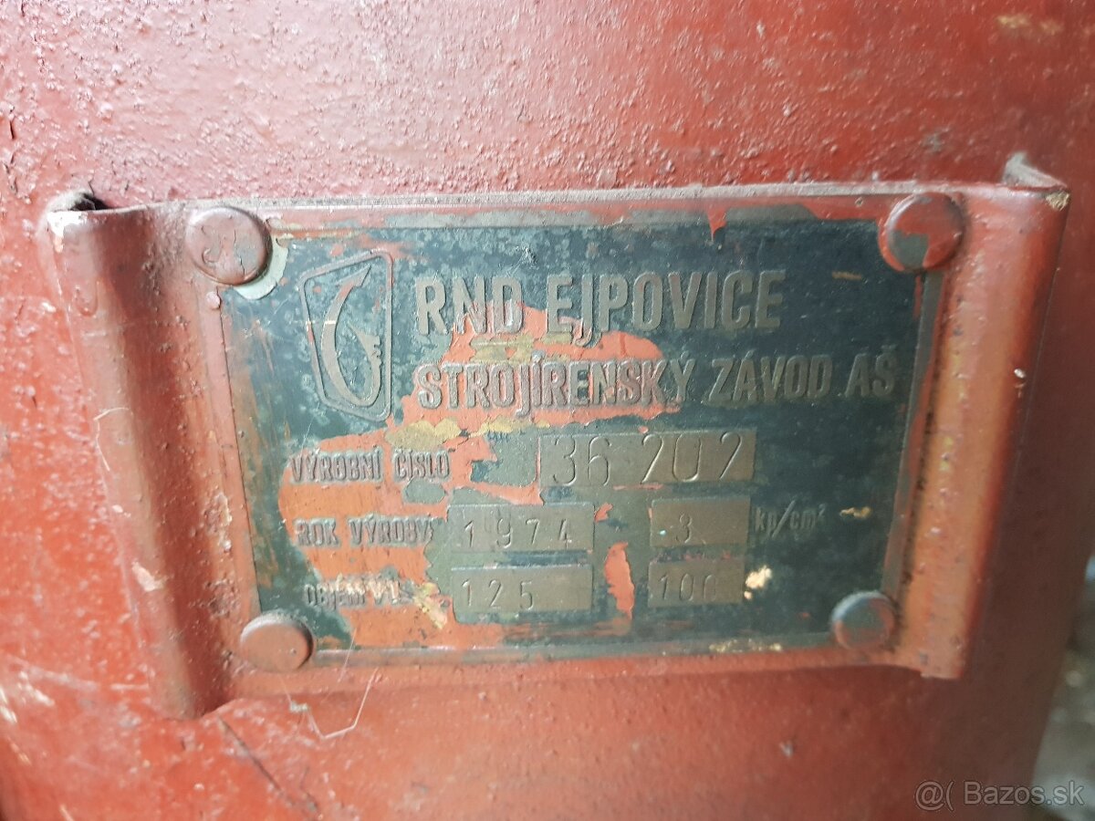 Ponúkam na predaj 125 litrovú tlakovú nádrž - 6