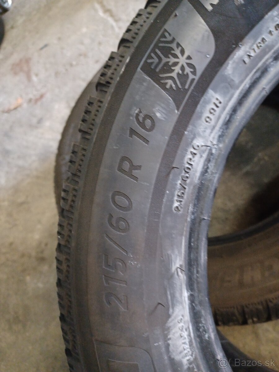 215/60R16 MICHELIN "ZIMNÉ " - 6