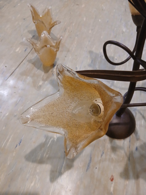 Sklenený Luster - 6