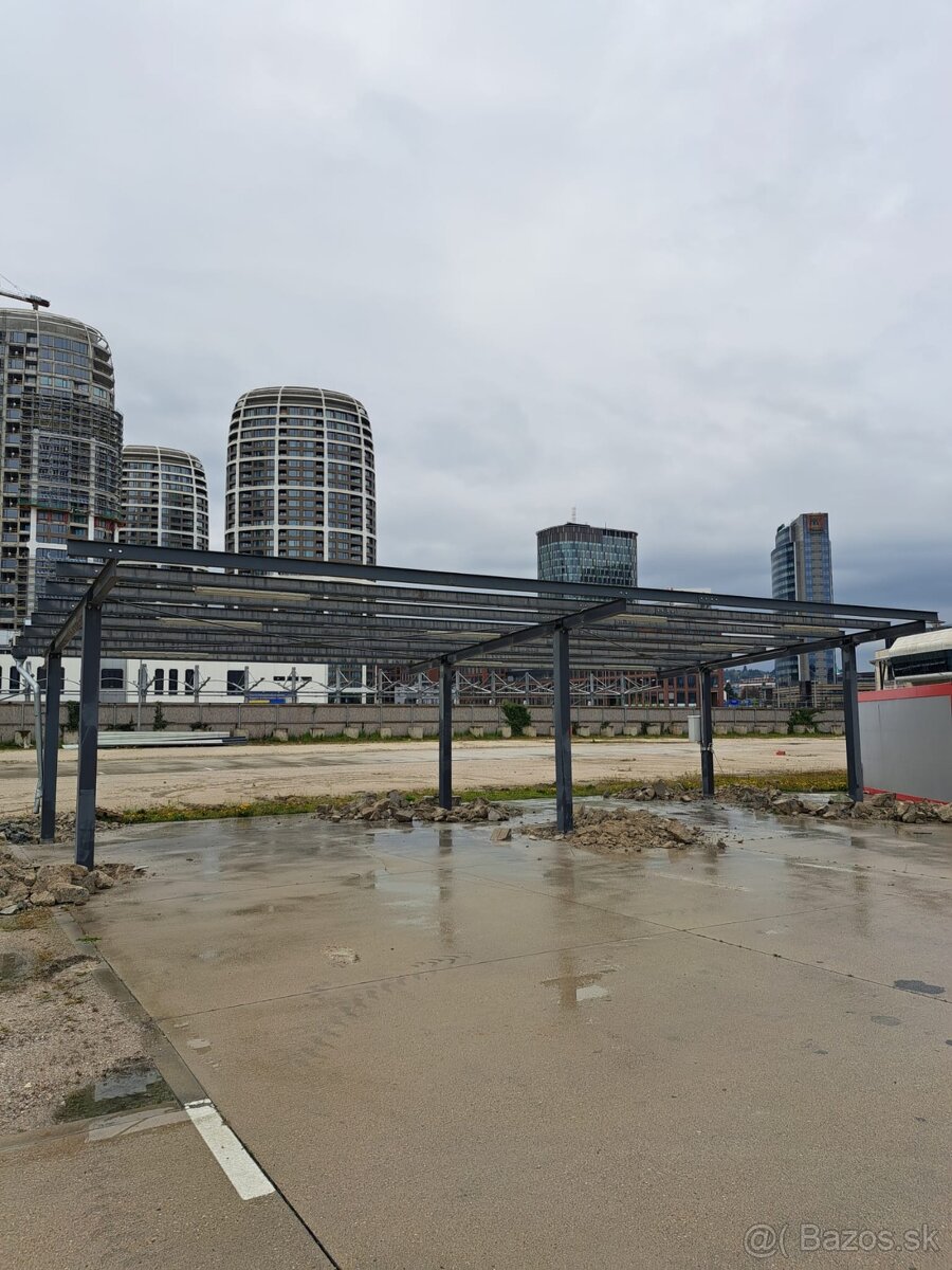 Oceľová konštrukcia s krytinou - 6