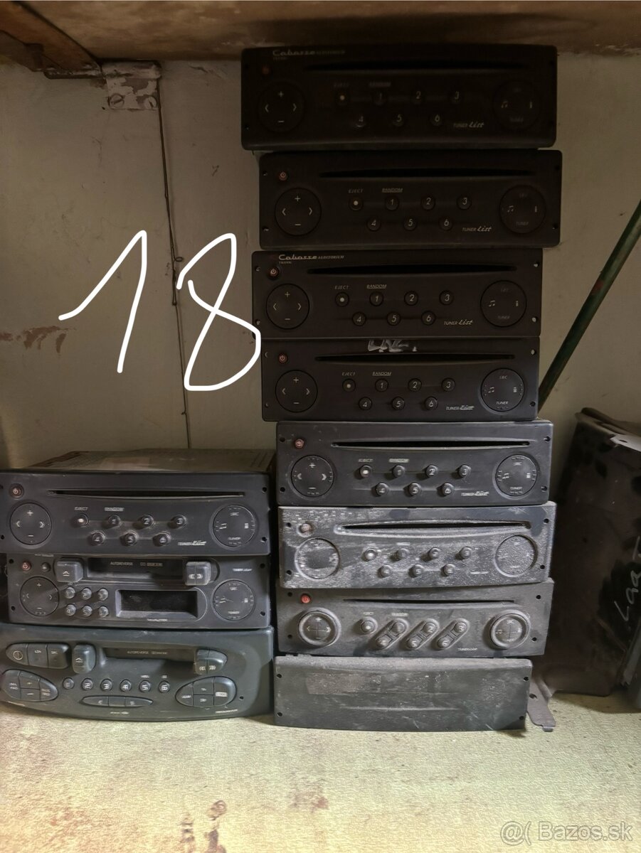 radio autoradio vsetky s kodom - 6