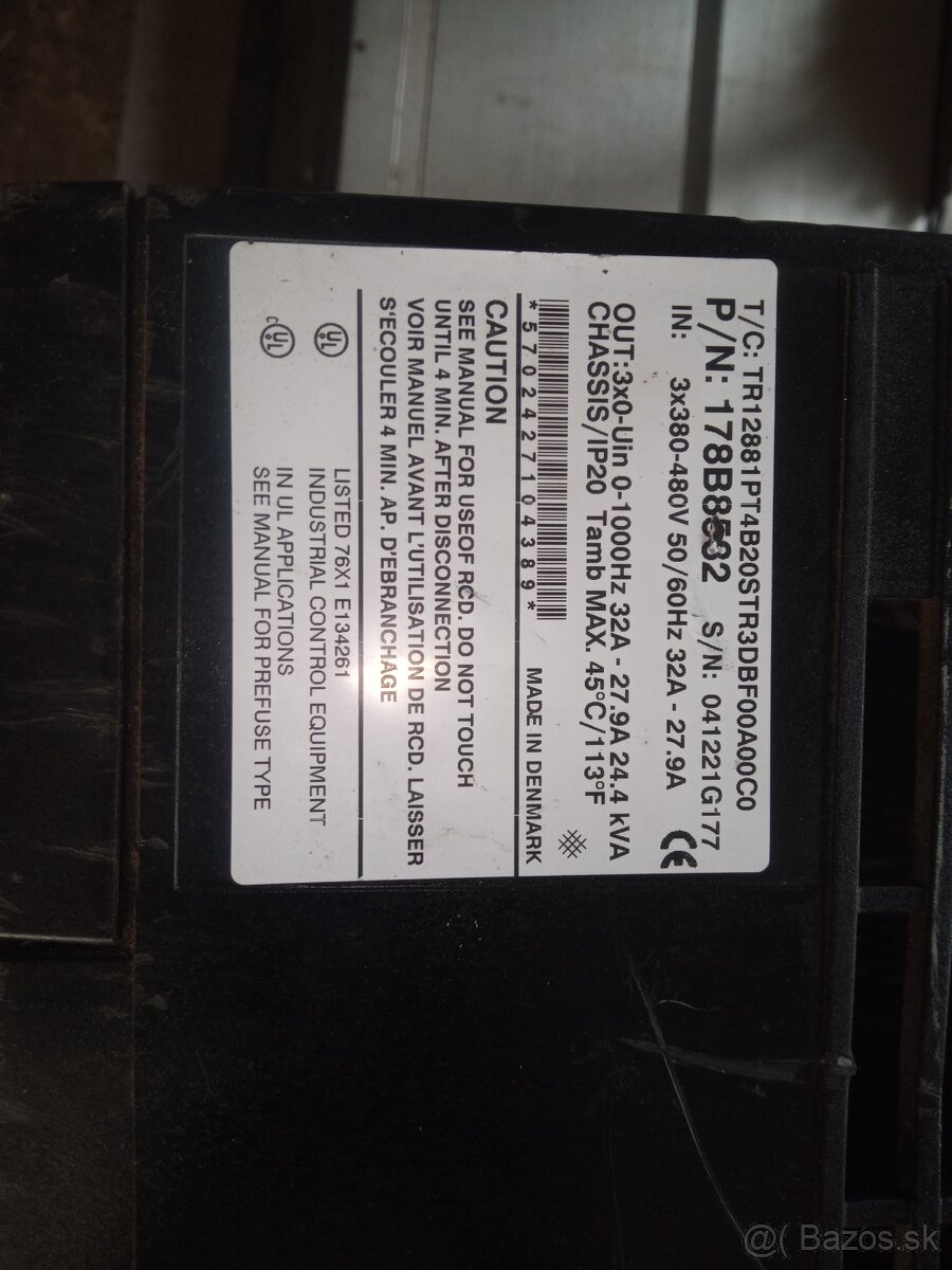 Frekvenčný menič Trane - 6