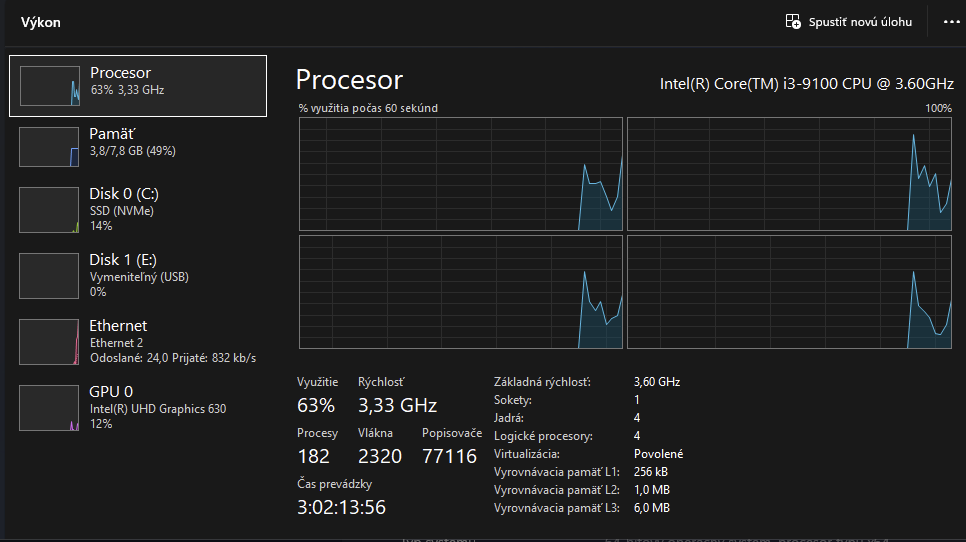 DELL OptiPlex 3070 - i3 9100 / 8GB DDR4 / 512GB SSD - 6