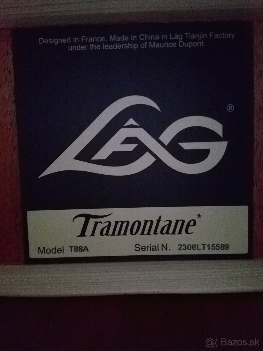 Predam gitaru LAG Tramontane T88A. - 6