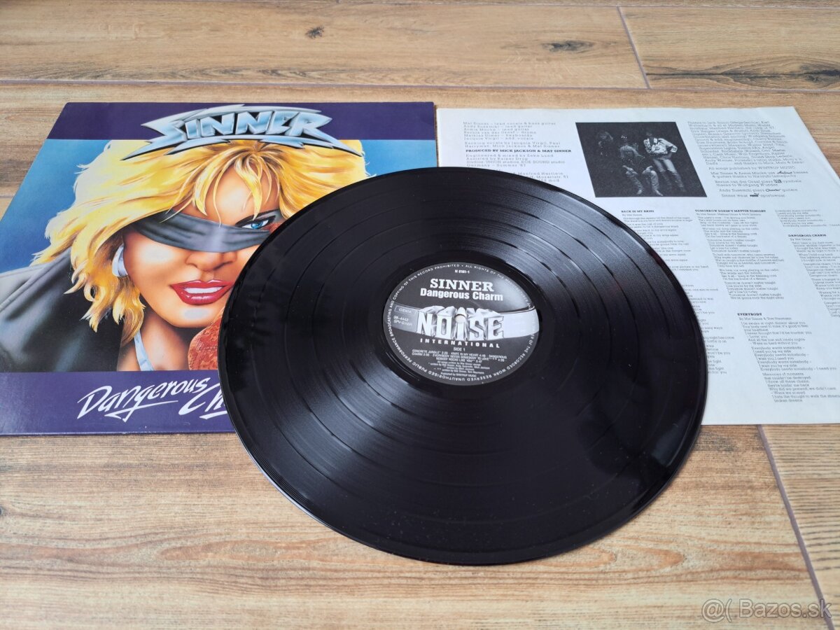 Lp SINNER - Dangerous CHarm / NM - 6