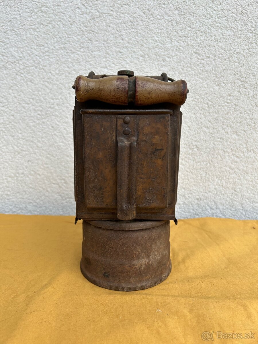 Nemecke kovové karbidove Lampi - 6