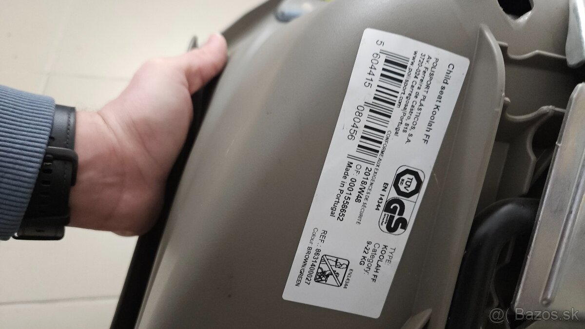 Detská sedačka na bicykel Polisport - 6