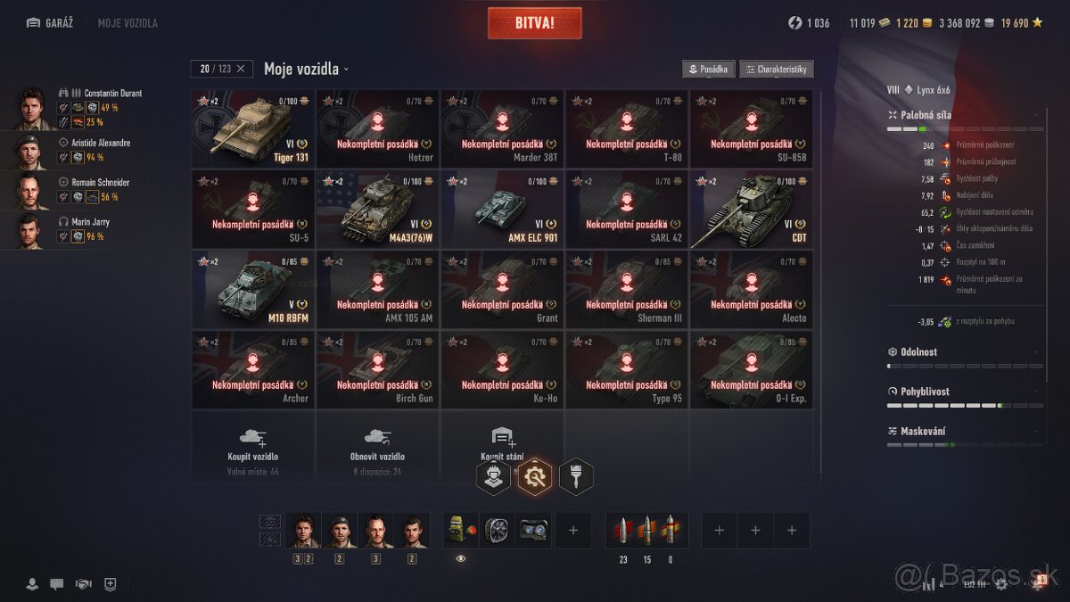 Predám hru svet tankov - 6