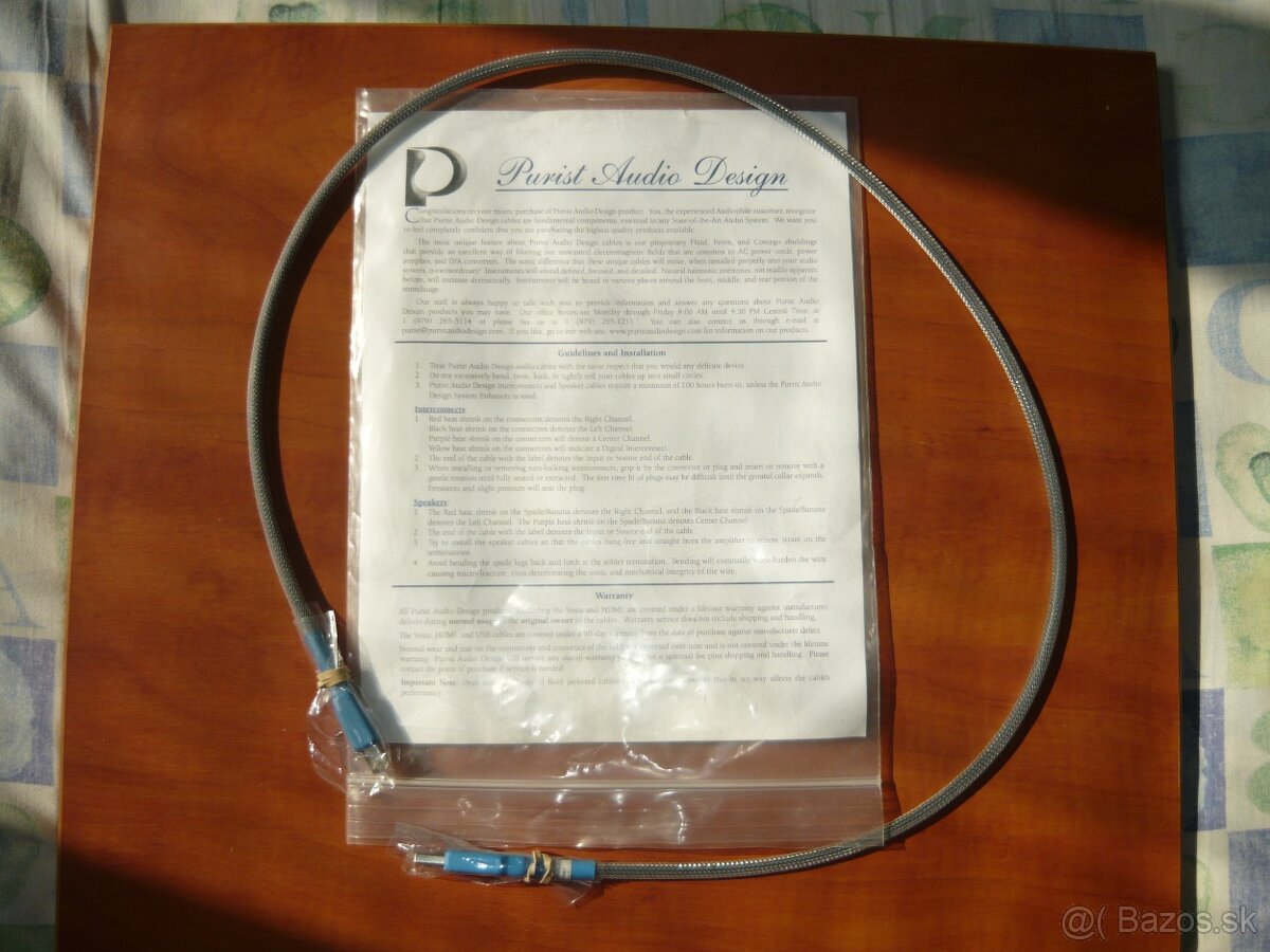 HIGH END 1m dlhý USB kábel 2.0 A-B:, PAD - 6