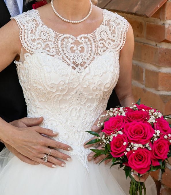 Svadobné šaty 36-38,S-M - 6