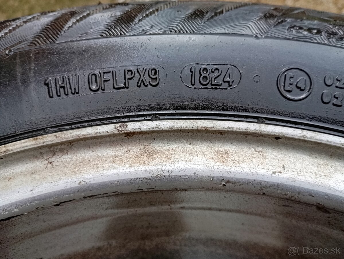 Zimné pneu Originál Audi elektróny 195/65/R15 91T - 6