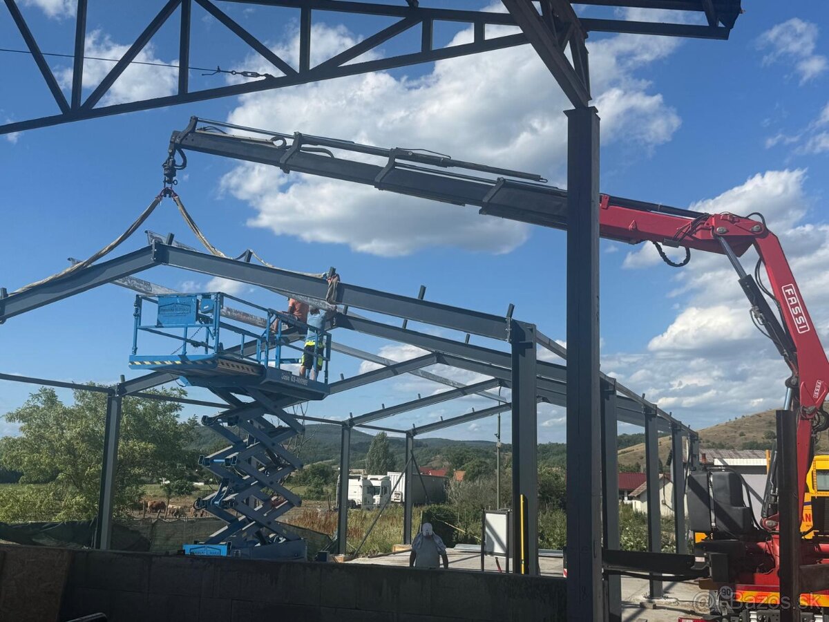 Konštrukcia haly 15x30x6m - 6