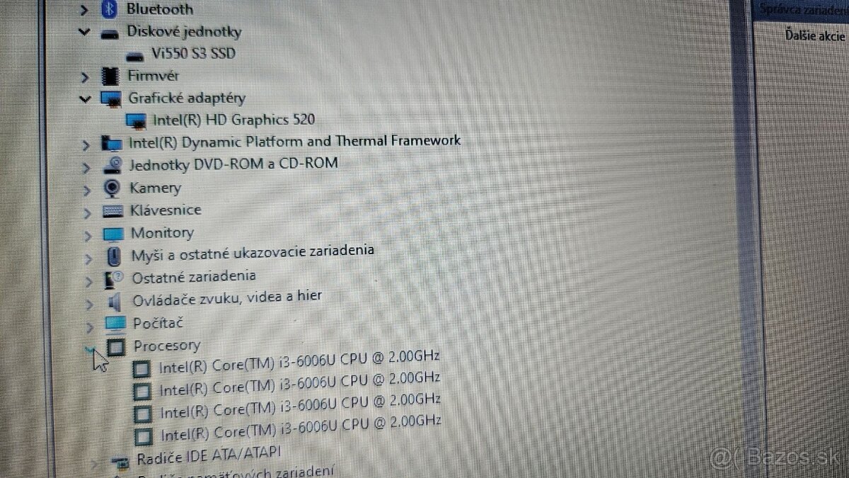 Starší notebook Asus 541 - funkčný, dobrá batéria - 6