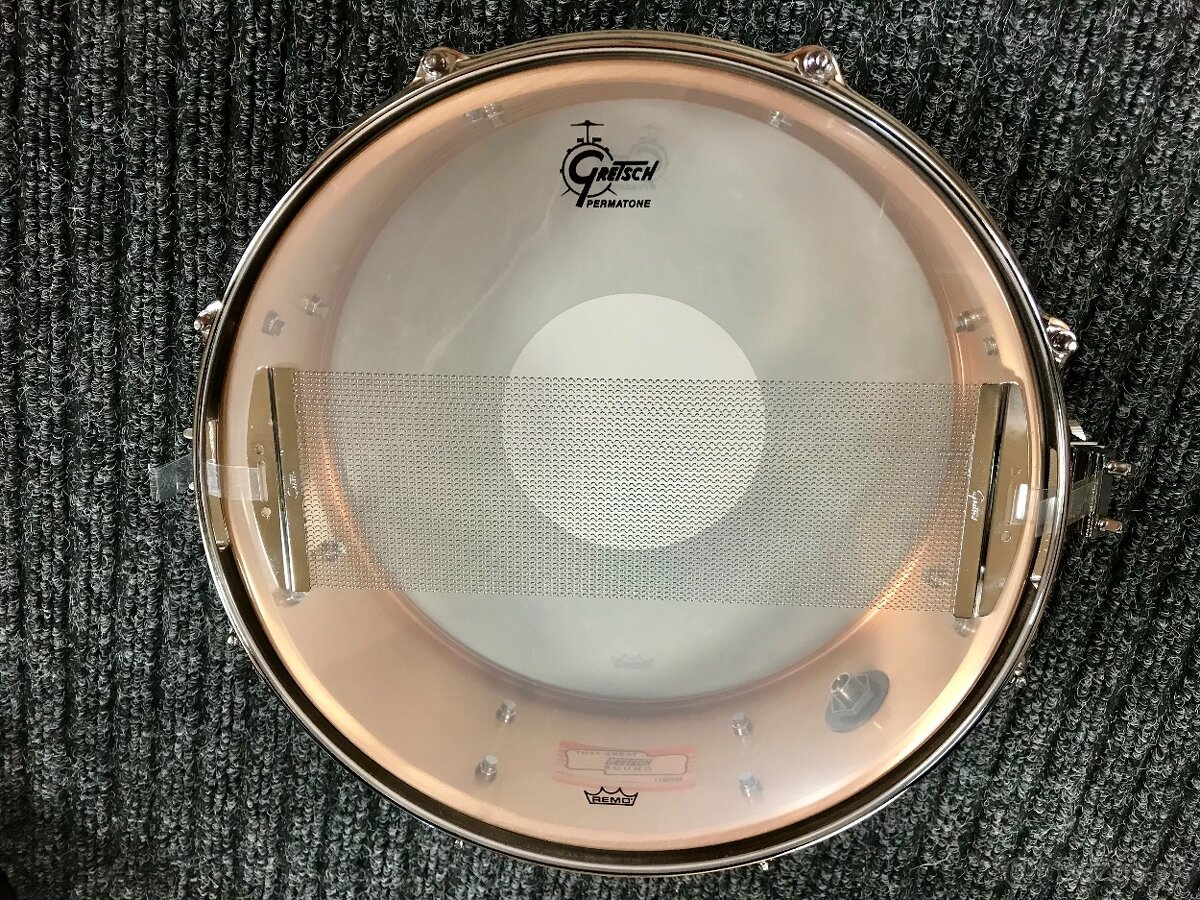 Gretsch USA Custom 14x5 Bronze Snare Drum - 6