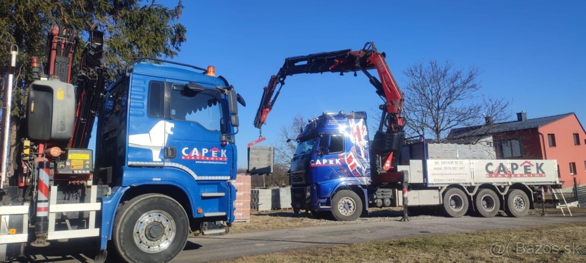 Autodoprava - Práce s hydraulickou rukou - 6