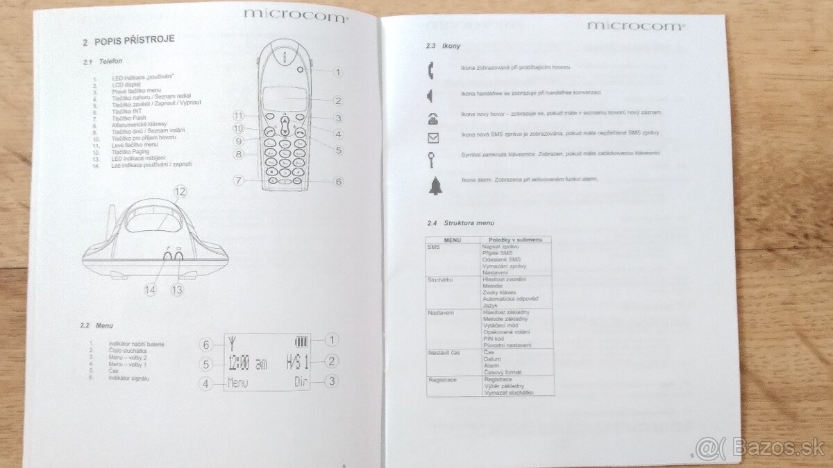 Predám bezdrôtový telefón - 6