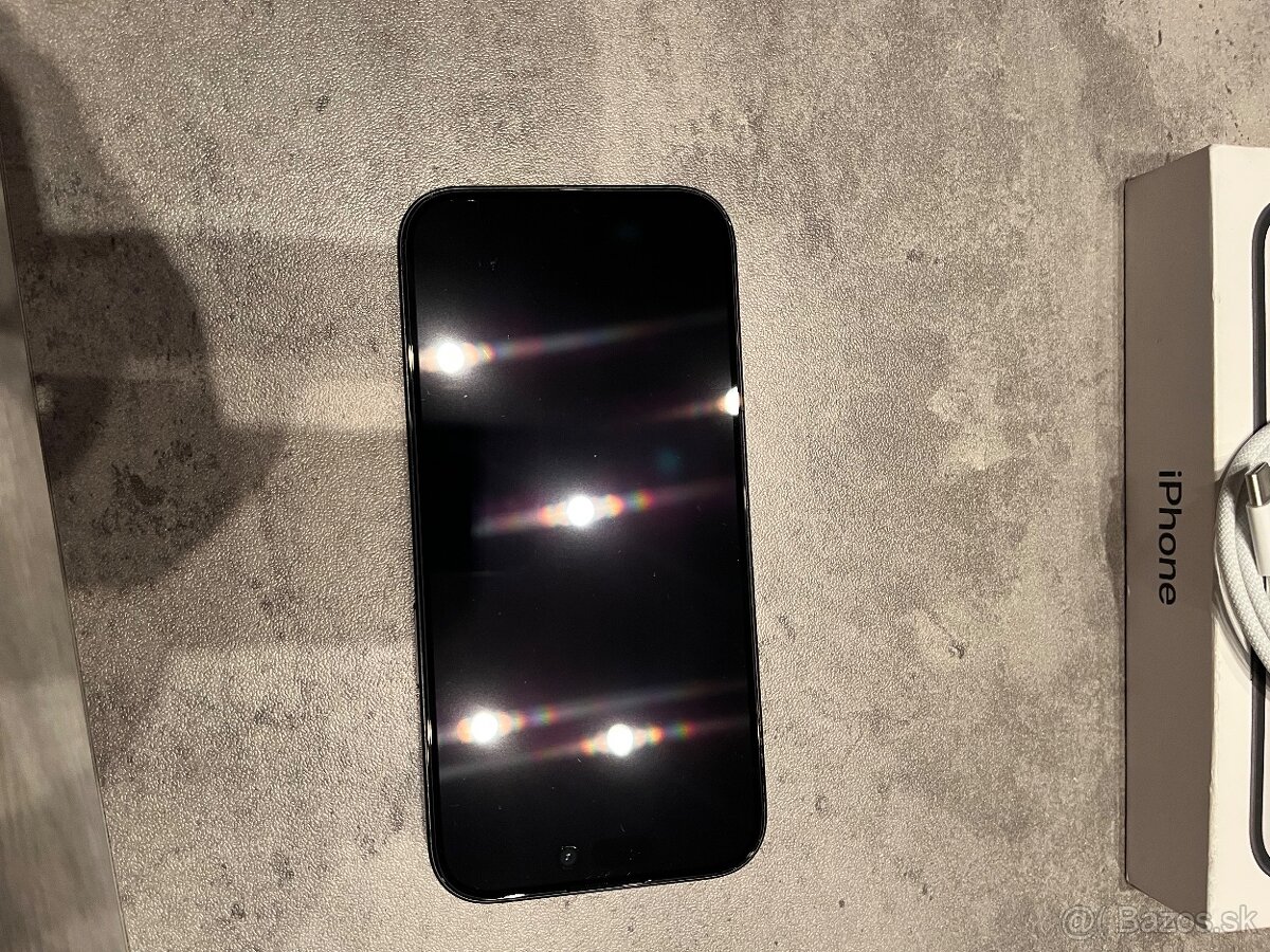 Iphone 15 black ,zdravie 100% - 6