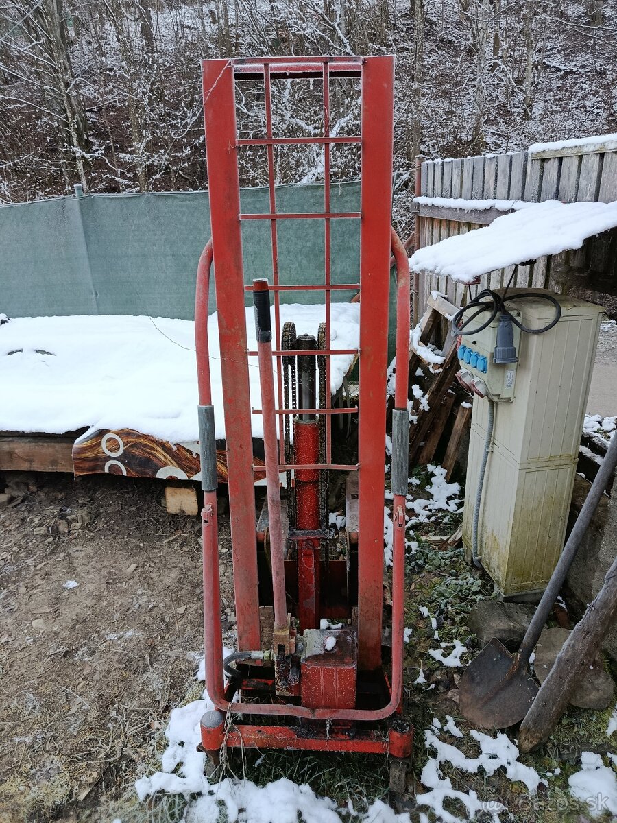 Ručný vysokozdvižný paletovaci vozik - 6