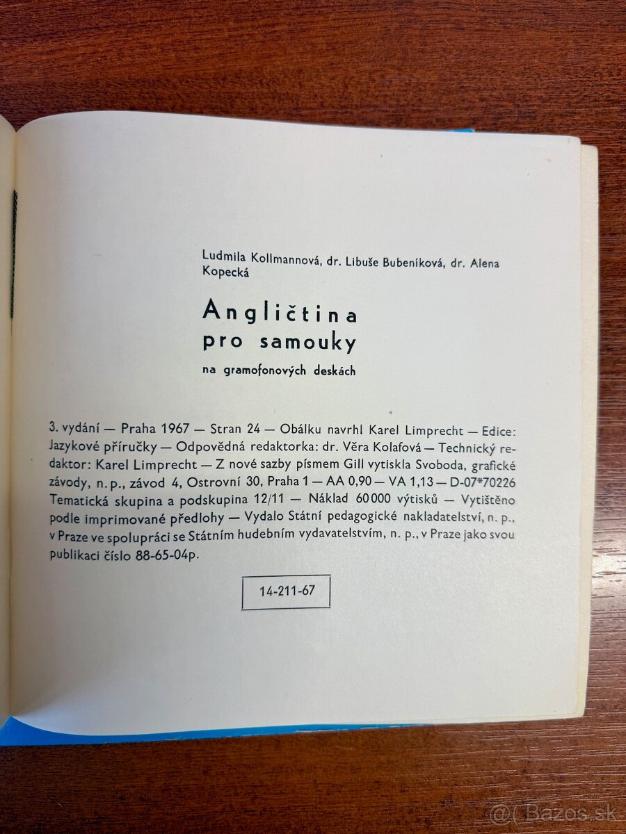 LP platne Angličtina pre samoukov 5ks - 6