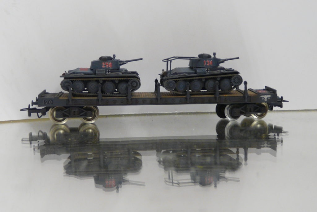 nemecky vojensky vlak H0 - 6