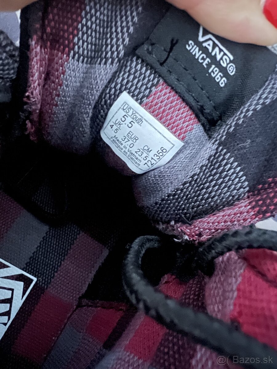 vyššie tenisky vans - 6