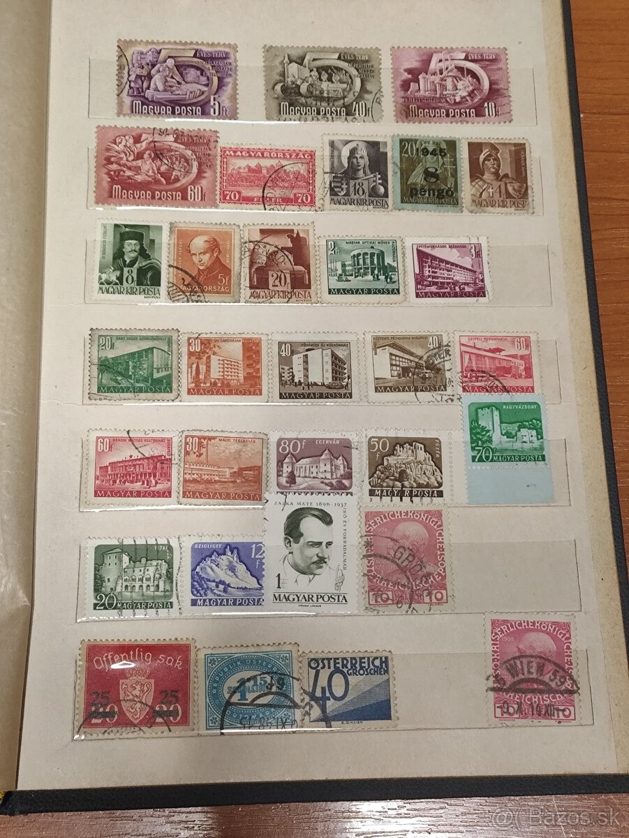 2 Albumy plné známok - 6