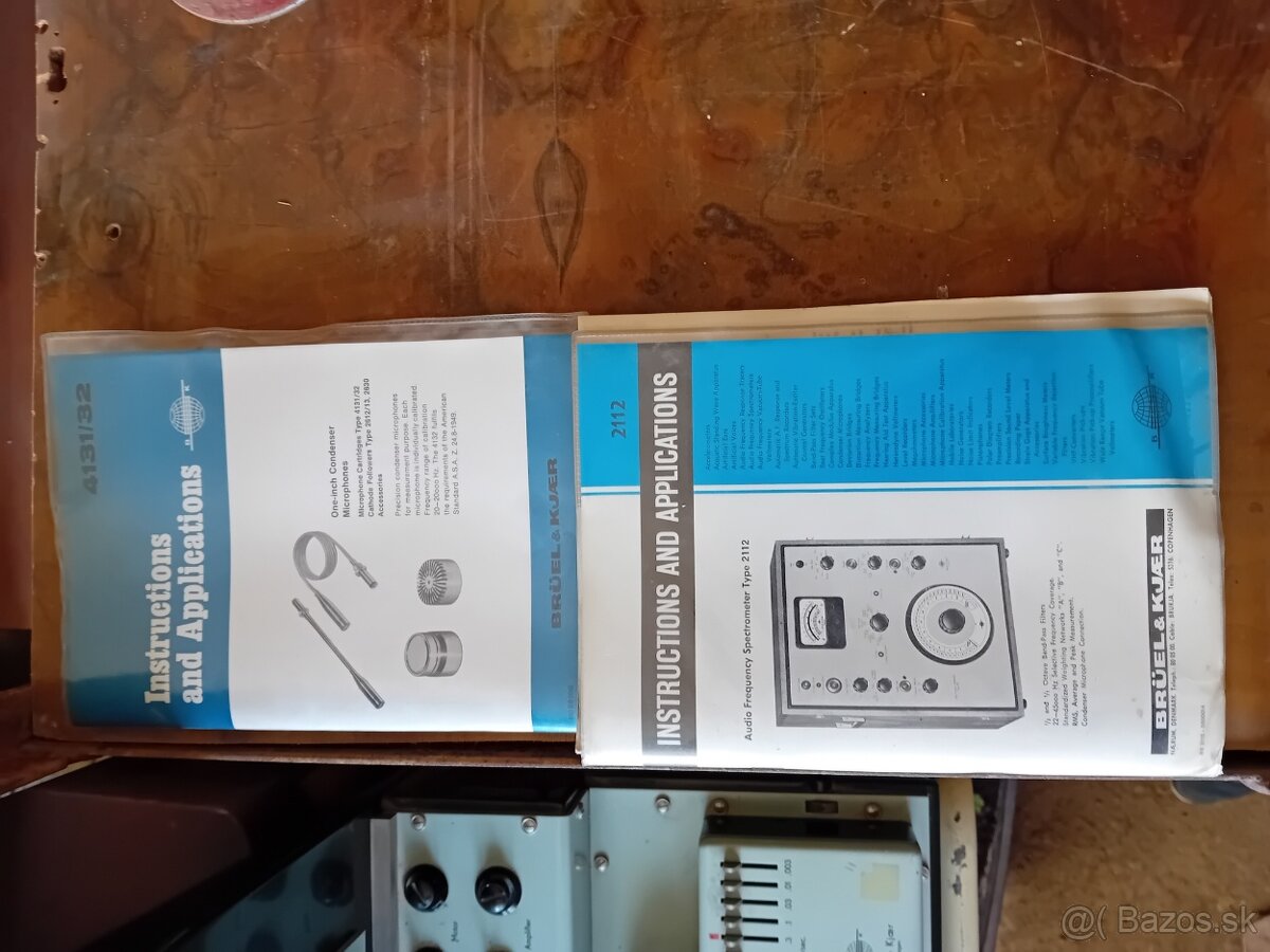 Predám Historický merací prístroj Brüel & Kjaer - 6