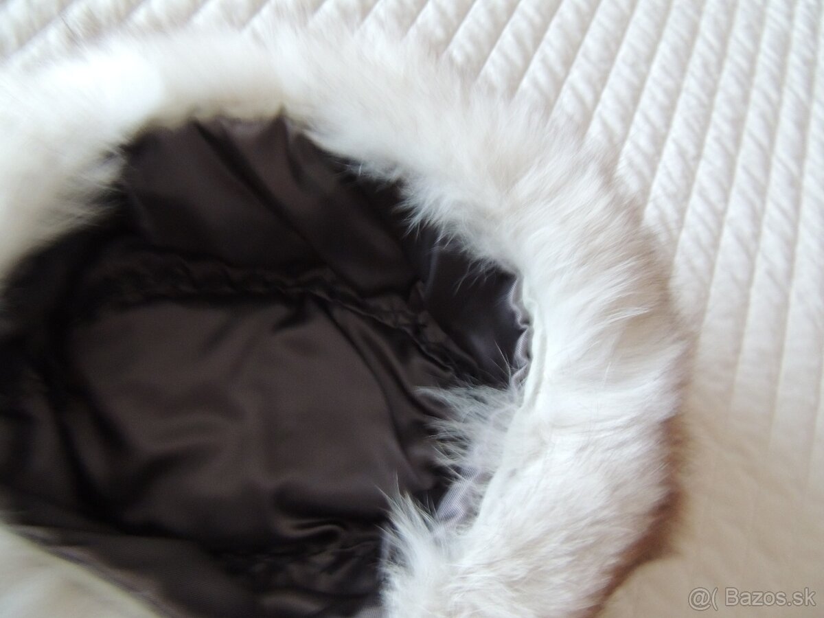 Dámska kožušinová čiapka - polárna líška - 6