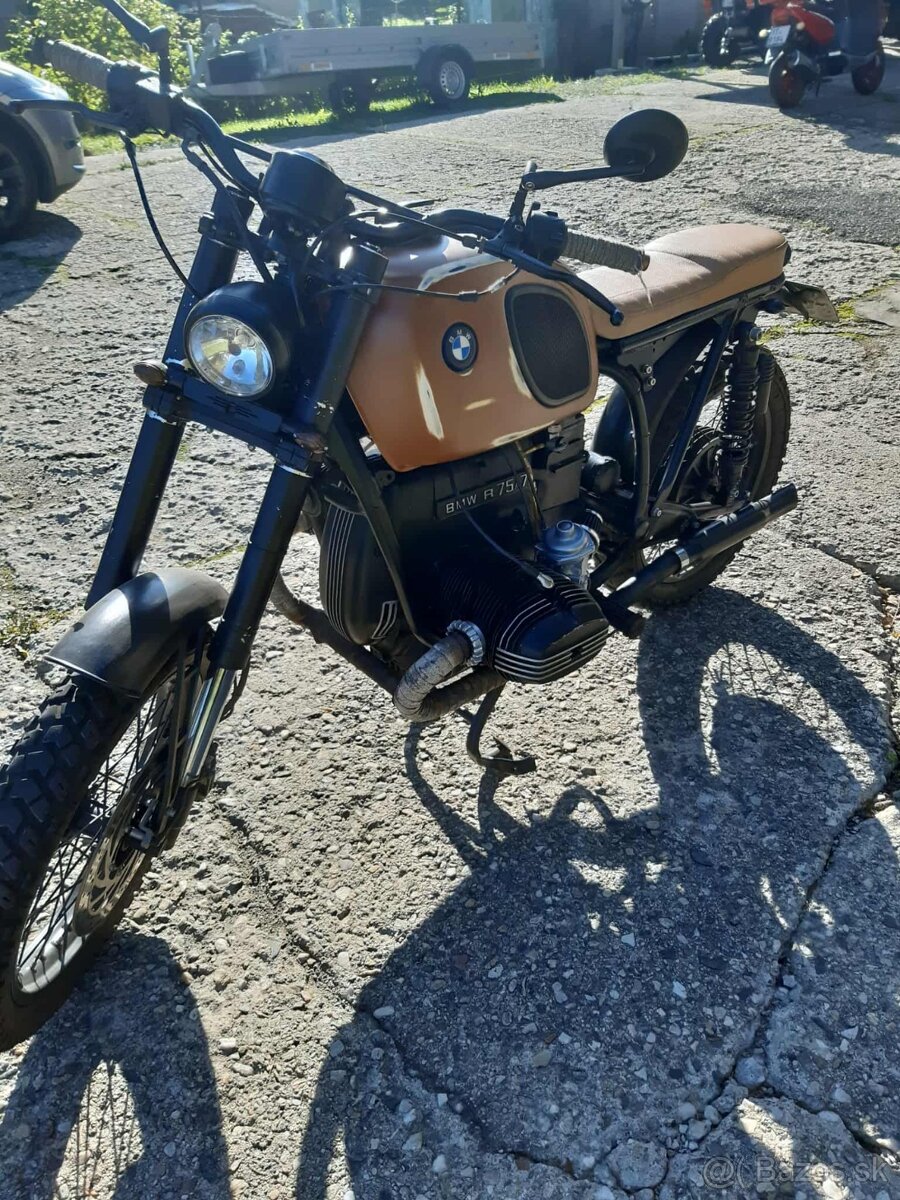 BMW R75/7 přestavba scrambler - 6