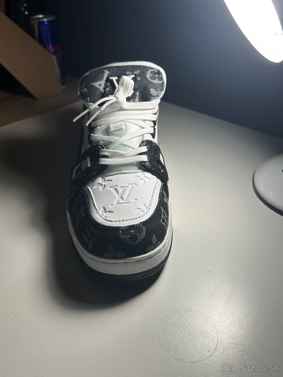 LV trainer topánky čierno biele 44 - 6
