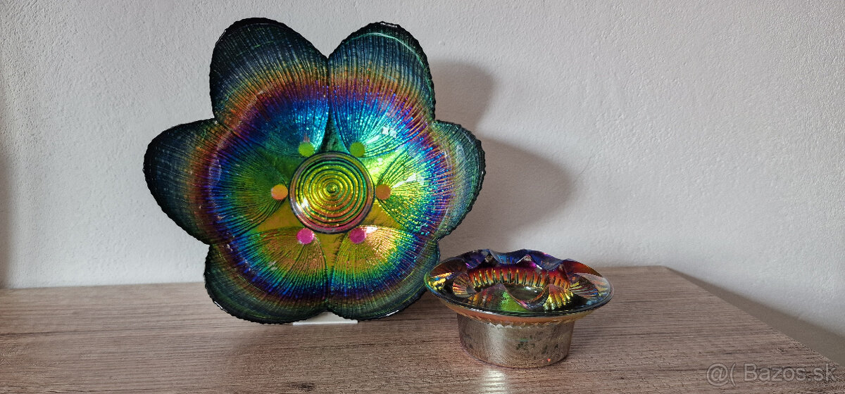 Dúhová súprava misa a popolník - 6