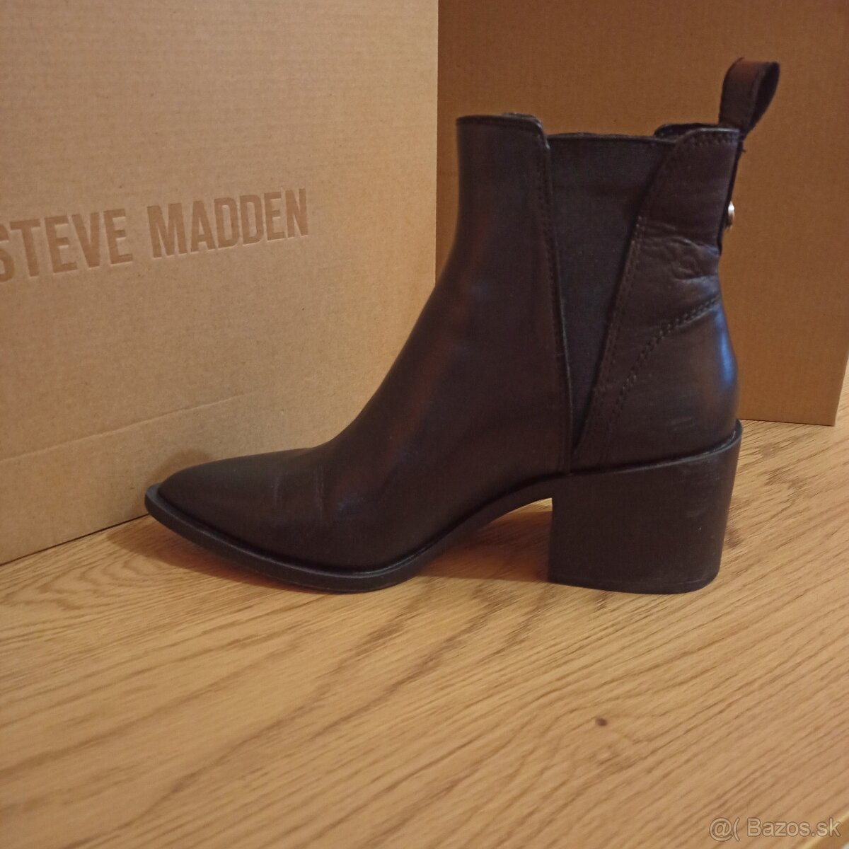 Kožené topánky Steve Madden - 6