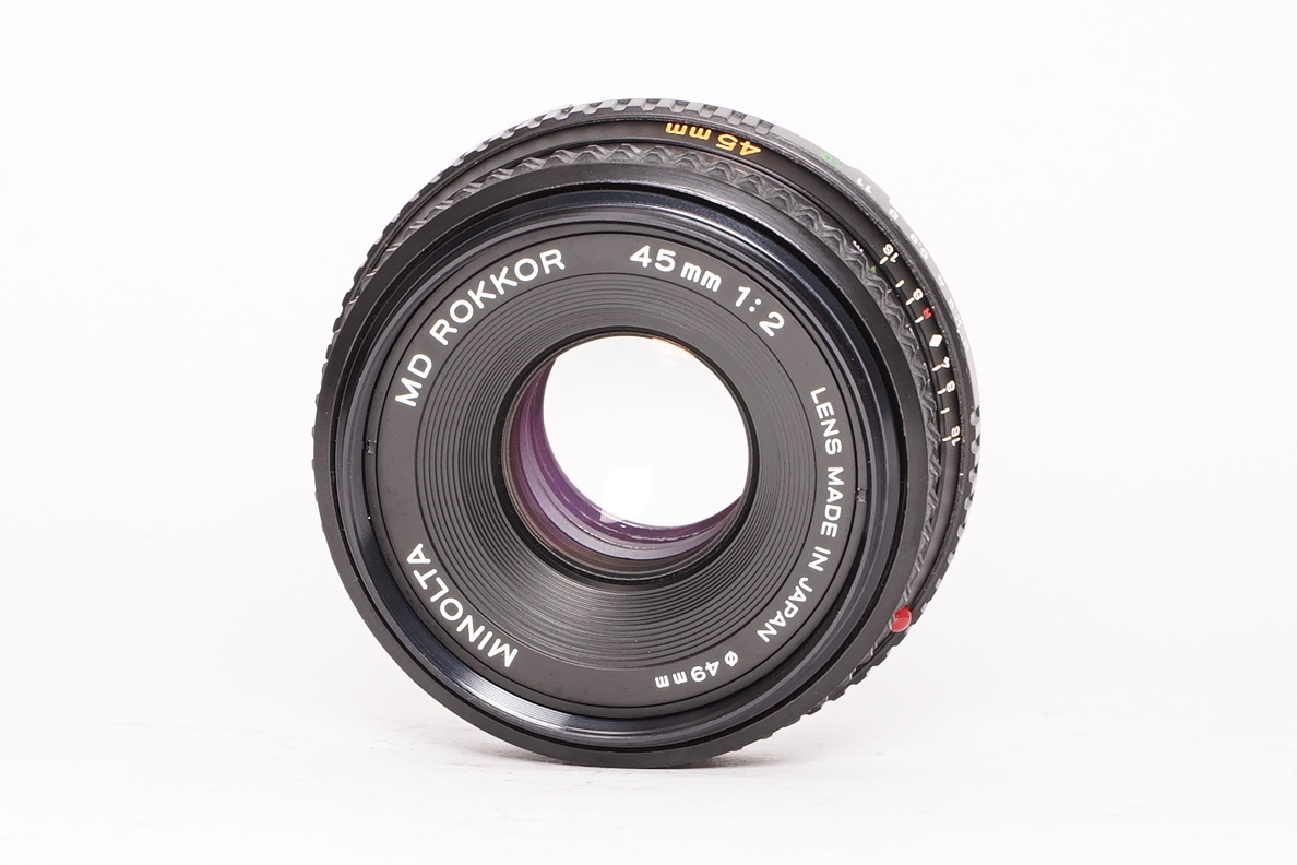 Minolta XG 1, MD 45mm/2 - 6