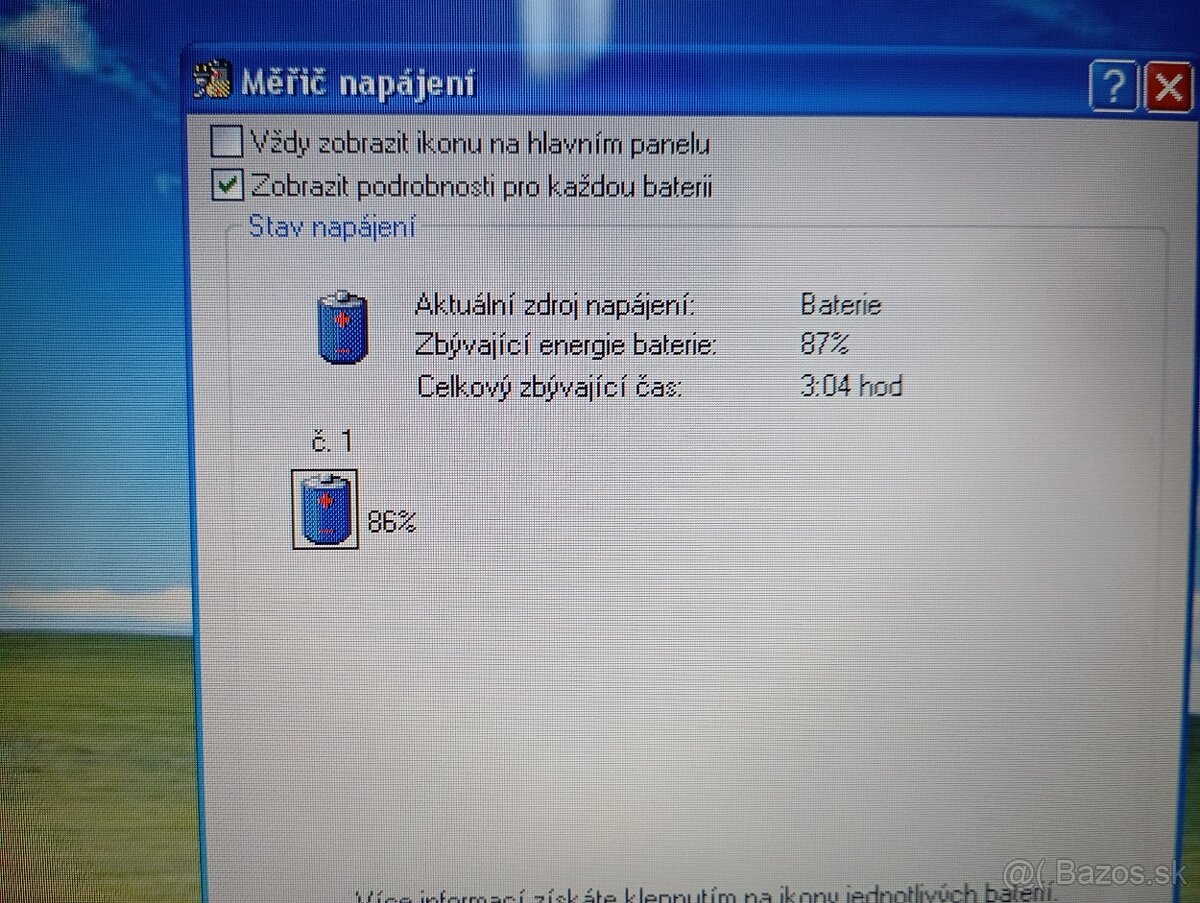 predám notebook LENOVO G530 , WINDOWS XP - 6