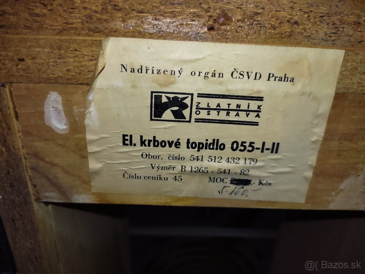 Retro elektrický krb - 6