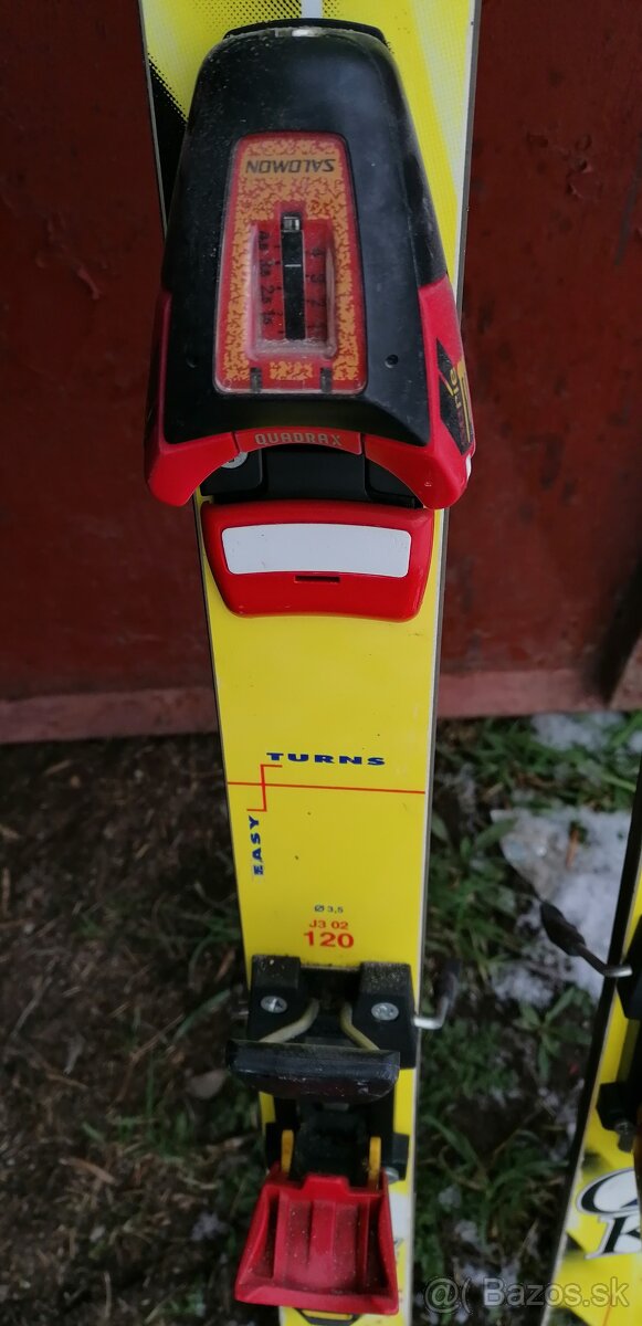 Predám detské lyže Rosignol 120 cm - 6