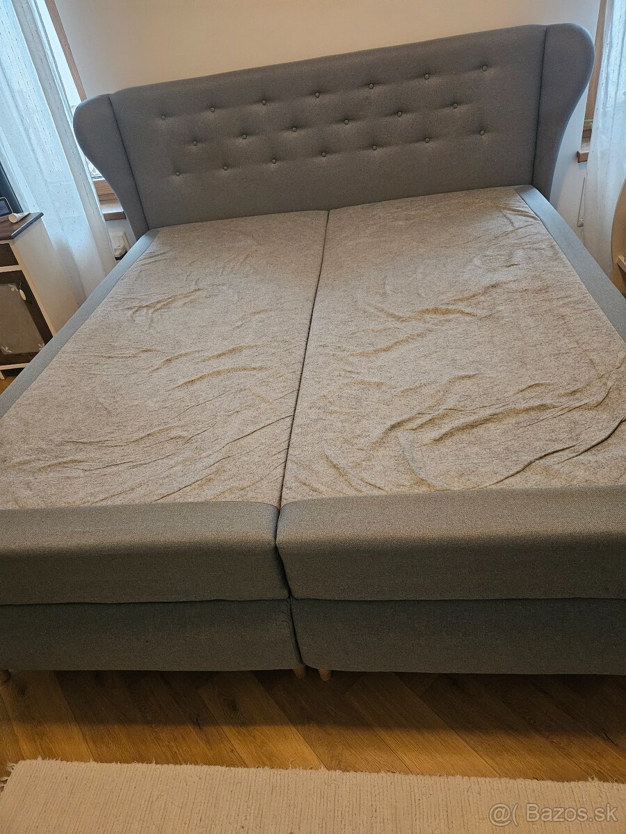 Manzelska postel boxspring - 6