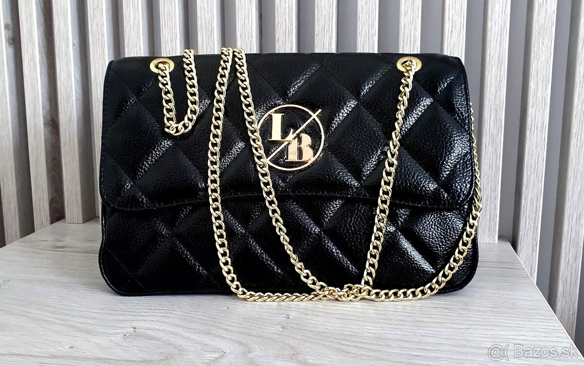 Nová čierna LB kabelka - 6