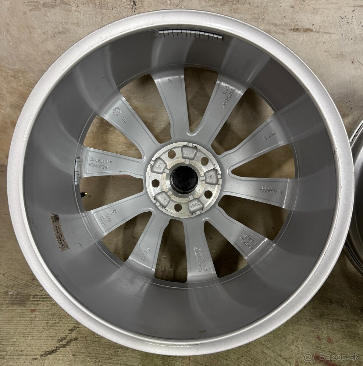 Alu kola Crystal Originál VW koncenr - 6