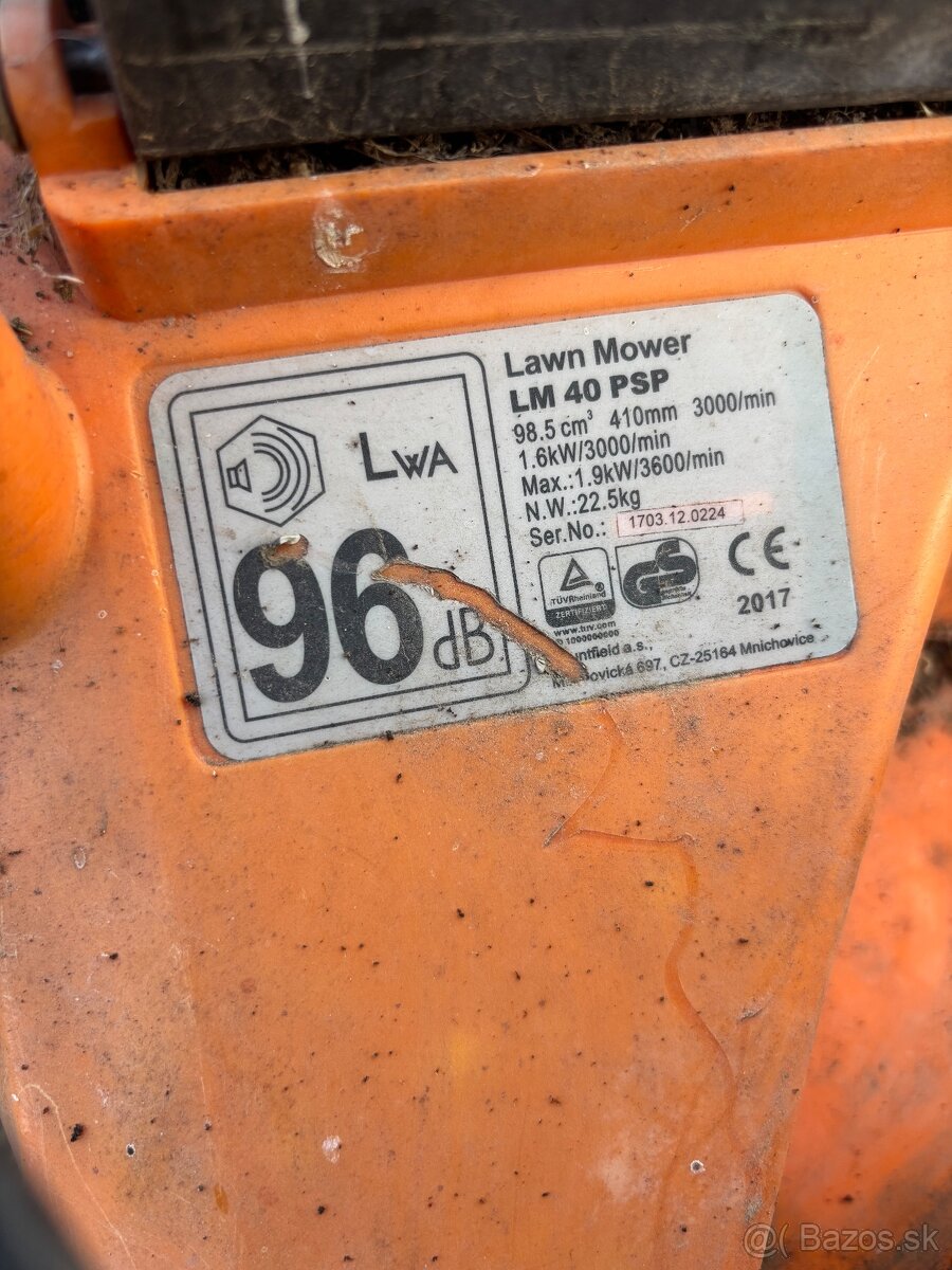 Benzinova kosačka - 6