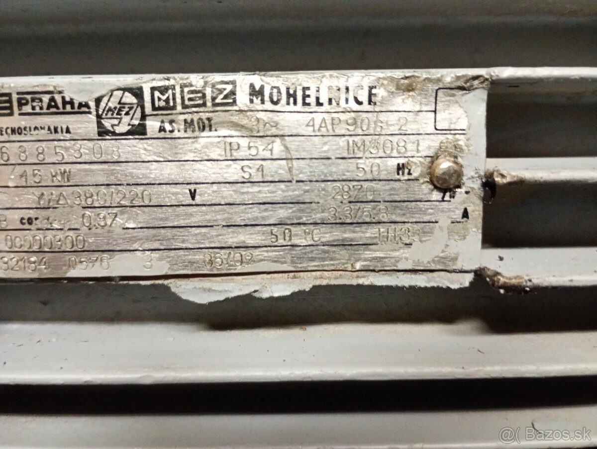Predam 1.5kw elektromotor. - 6