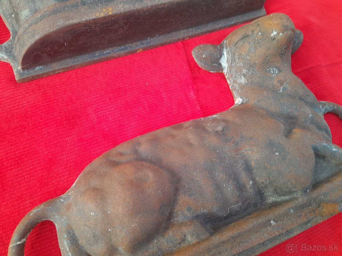 Liatinová forma na Veľkonočného barančeka-benešník. - 6