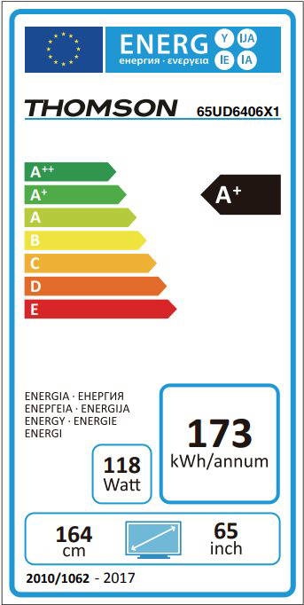 TV Thomson 65UD6426 4K Android. - 6