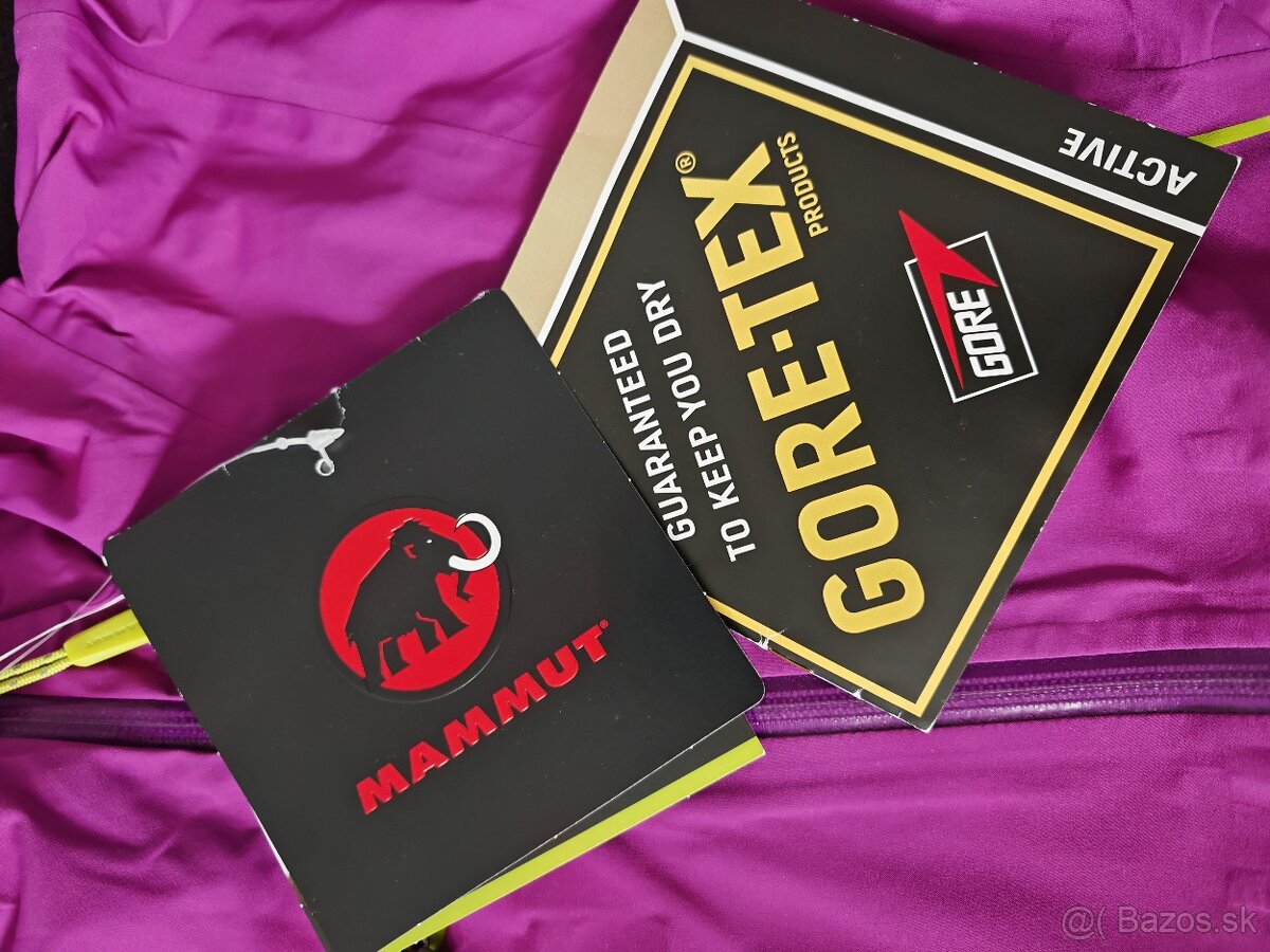 Predám dámsku bundu Mamut Gore TeX nová - 6