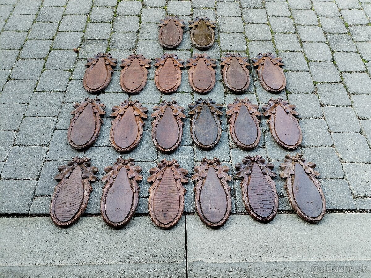 Podložky pod trofeje srncov - 6