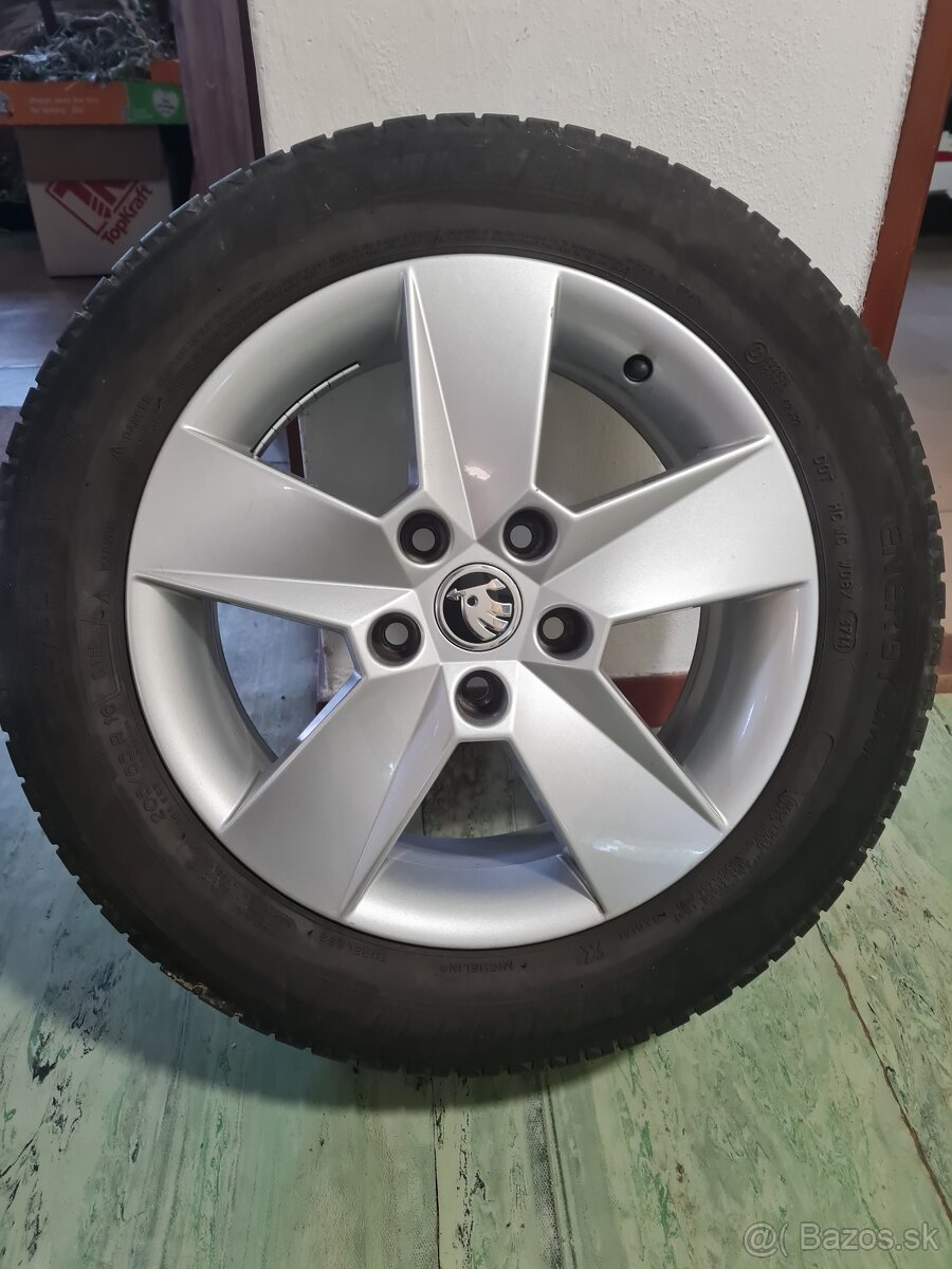 Hliníkové disky originál škoda - 6